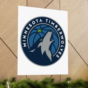 NBA Team Logos Minnesota Timberwolves Painting Bedroom Living Room Wall Art Décor Matte Vertical Posters