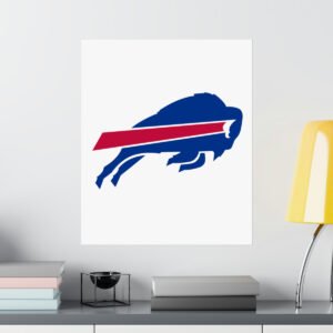NFL Team Logos Buffalo Bills Painting Bedroom Living Room Wall Art Décor Matte Vertical Posters