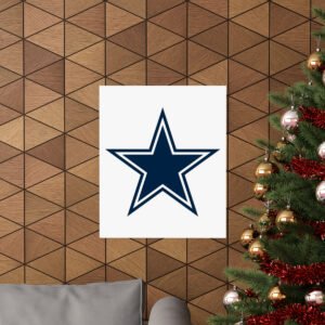 NFL Team Logos Dallas Cowboys Painting Bedroom Living Room Wall Art Décor Matte Vertical Posters