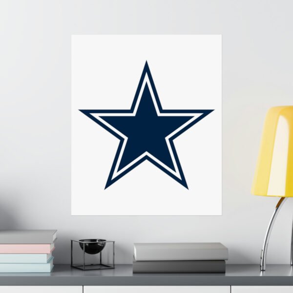 NFL Team Logos Dallas Cowboys Painting Bedroom Living Room Wall Art Décor Matte Vertical Posters