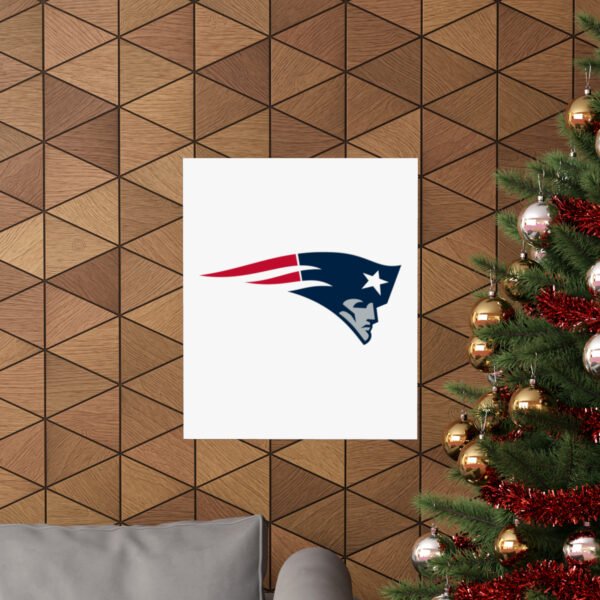 NFL Team Logos New England Patriots Painting Bedroom Living Room Wall Art Décor Matte Vertical Posters