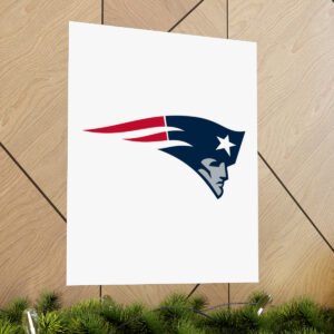 NFL Team Logos New England Patriots Painting Bedroom Living Room Wall Art Décor Matte Vertical Posters