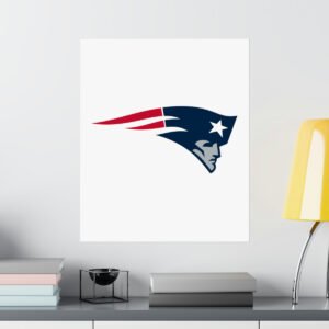 NFL Team Logos New England Patriots Painting Bedroom Living Room Wall Art Décor Matte Vertical Posters