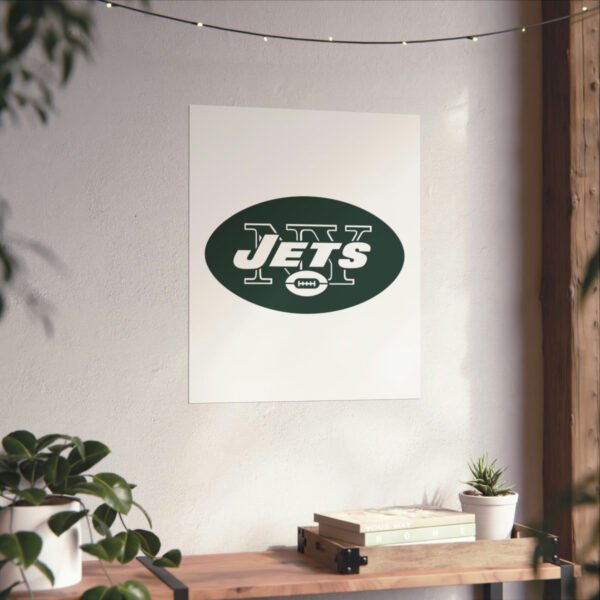 NFL Team Logos New York Jets Painting Bedroom Living Room Wall Art Décor Matte Vertical Posters