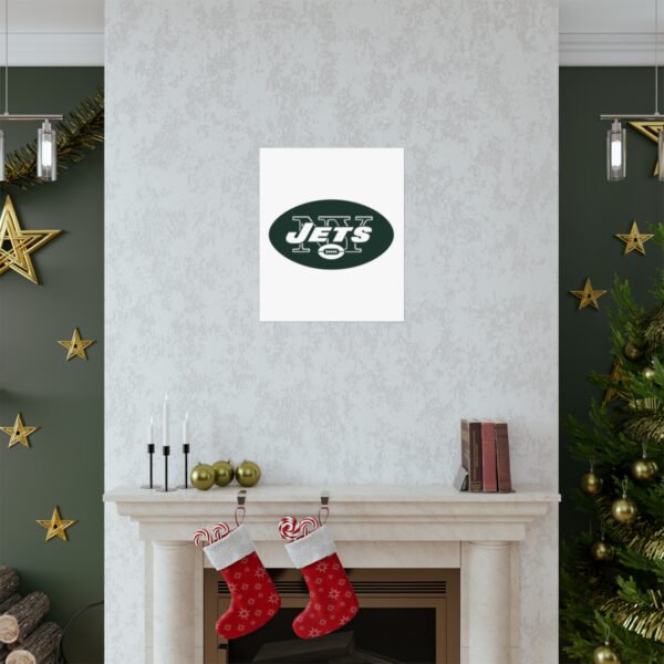 NFL Team Logos New York Jets Painting Bedroom Living Room Wall Art Décor Matte Vertical Posters