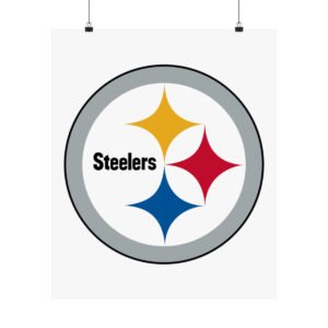 NFL Team Logos Pittsburgh Steelers Painting Bedroom Living Room Wall Art Décor Matte Vertical Posters