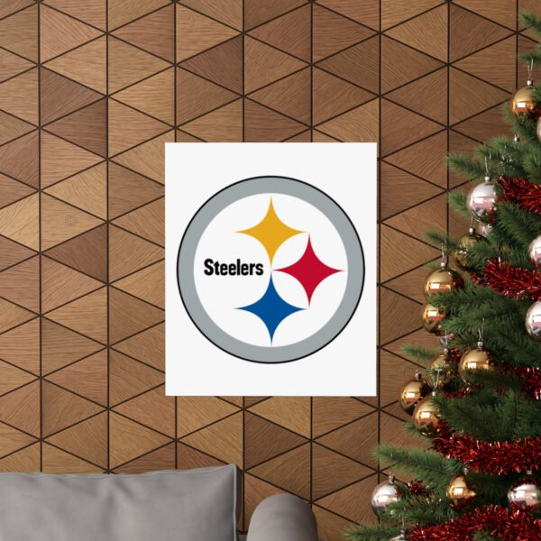 NFL Team Logos Pittsburgh Steelers Painting Bedroom Living Room Wall Art Décor Matte Vertical Posters