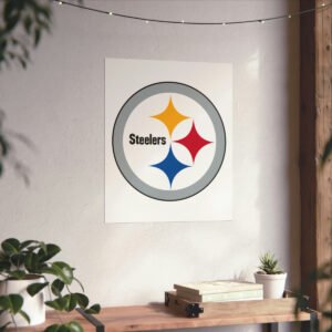 NFL Team Logos Pittsburgh Steelers Painting Bedroom Living Room Wall Art Décor Matte Vertical Posters