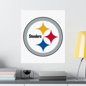 NFL Team Logos Pittsburgh Steelers Painting Bedroom Living Room Wall Art Décor Matte Vertical Posters