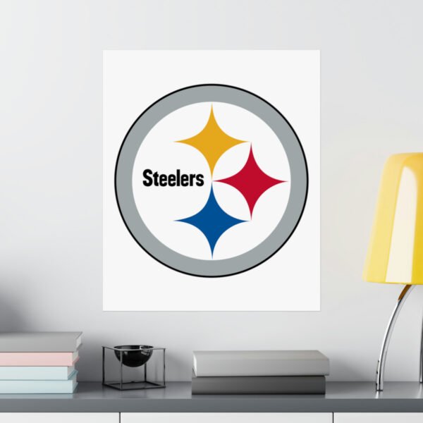 NFL Team Logos Pittsburgh Steelers Painting Bedroom Living Room Wall Art Décor Matte Vertical Posters