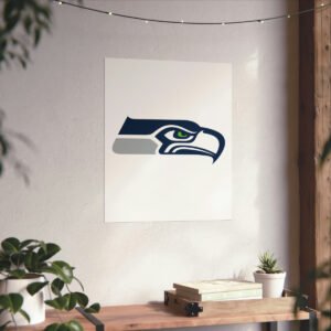NFL Team Logos Seattle Seahawks Painting Bedroom Living Room Wall Art Décor Matte Vertical Posters