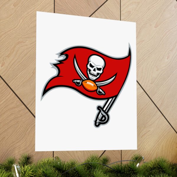 NFL Team Logos Tampa Bay Buccaneers Painting Bedroom Living Room Wall Art Décor Matte Vertical Posters