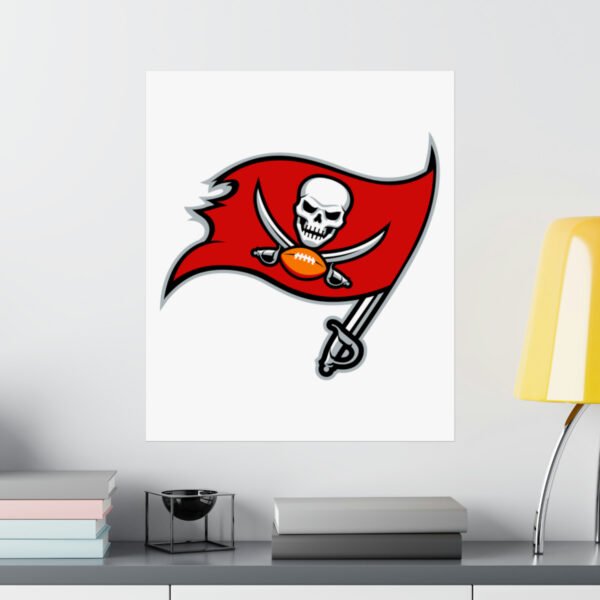 NFL Team Logos Tampa Bay Buccaneers Painting Bedroom Living Room Wall Art Décor Matte Vertical Posters