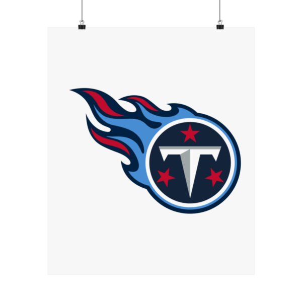 NFL Team Logos Tennessee Titans Painting Bedroom Living Room Wall Art Décor Matte Vertical Posters