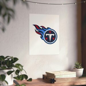 NFL Team Logos Tennessee Titans Painting Bedroom Living Room Wall Art Décor Matte Vertical Posters