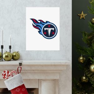 NFL Team Logos Tennessee Titans Painting Bedroom Living Room Wall Art Décor Matte Vertical Posters