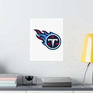 NFL Team Logos Tennessee Titans Painting Bedroom Living Room Wall Art Décor Matte Vertical Posters