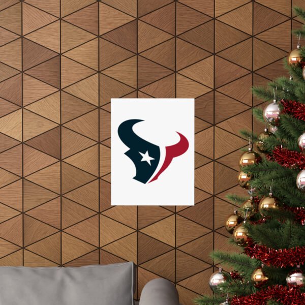 NFL Team Logos Houston Texans Painting Bedroom Living Room Wall Art Décor Matte Vertical Posters