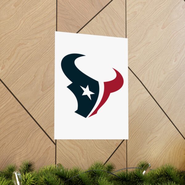 NFL Team Logos Houston Texans Painting Bedroom Living Room Wall Art Décor Matte Vertical Posters