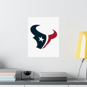 NFL Team Logos Houston Texans Painting Bedroom Living Room Wall Art Décor Matte Vertical Posters