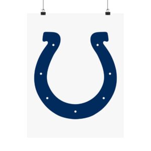 NFL Team Logos Indianapolis Colts Painting Bedroom Living Room Wall Art Décor Matte Vertical Posters