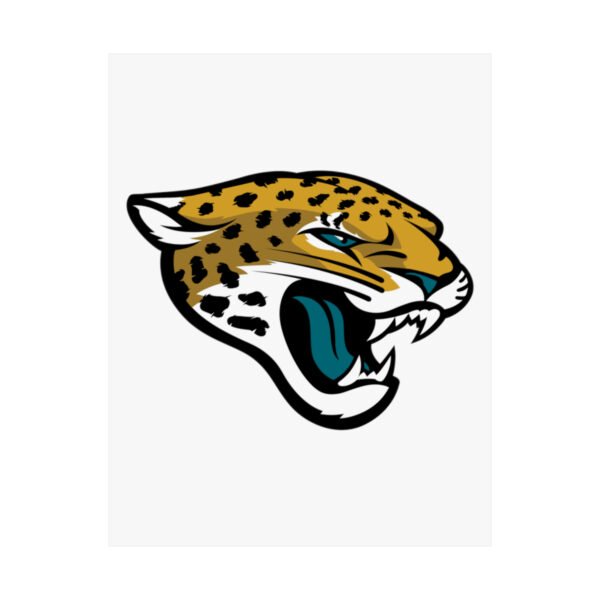 NFL Team Logos Jacksonville Jaguars Painting Bedroom Living Room Wall Art Décor Matte Vertical Posters