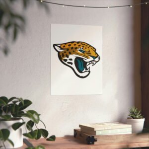 NFL Team Logos Jacksonville Jaguars Painting Bedroom Living Room Wall Art Décor Matte Vertical Posters