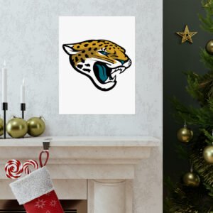 NFL Team Logos Jacksonville Jaguars Painting Bedroom Living Room Wall Art Décor Matte Vertical Posters