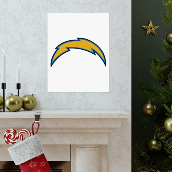 NFL Team Logos Los Angeles Chargers Painting Bedroom Living Room Wall Art Décor Matte Vertical Posters