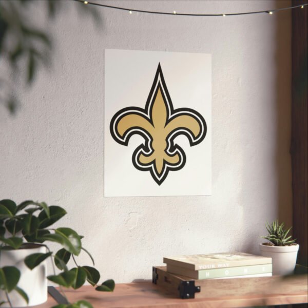 NFL Team Logos New Orleans Saints Painting Bedroom Living Room Wall Art Décor Matte Vertical Posters