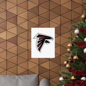 NFL Team Logos Atlanta Falcons Painting Bedroom Living Room Wall Art Décor Matte Vertical Posters