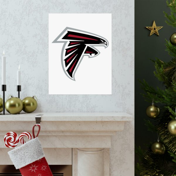 NFL Team Logos Atlanta Falcons Painting Bedroom Living Room Wall Art Décor Matte Vertical Posters