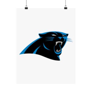 NFL Team Logos Carolina Panthers Painting Bedroom Living Room Wall Art Décor Matte Vertical Posters