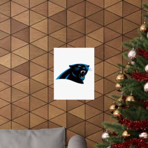 NFL Team Logos Carolina Panthers Painting Bedroom Living Room Wall Art Décor Matte Vertical Posters