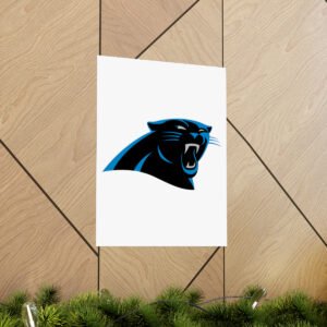 NFL Team Logos Carolina Panthers Painting Bedroom Living Room Wall Art Décor Matte Vertical Posters