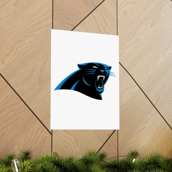 NFL Team Logos Carolina Panthers Painting Bedroom Living Room Wall Art Décor Matte Vertical Posters