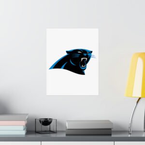 NFL Team Logos Carolina Panthers Painting Bedroom Living Room Wall Art Décor Matte Vertical Posters