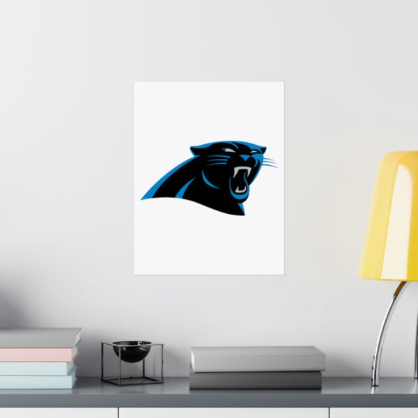 NFL Team Logos Carolina Panthers Painting Bedroom Living Room Wall Art Décor Matte Vertical Posters
