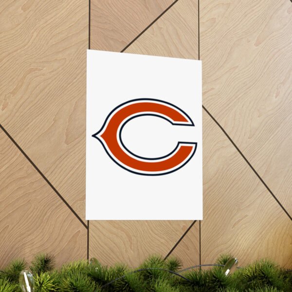 NFL Team Logos Chicago Bears Painting Bedroom Living Room Wall Art Décor Matte Vertical Posters