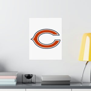 NFL Team Logos Chicago Bears Painting Bedroom Living Room Wall Art Décor Matte Vertical Posters