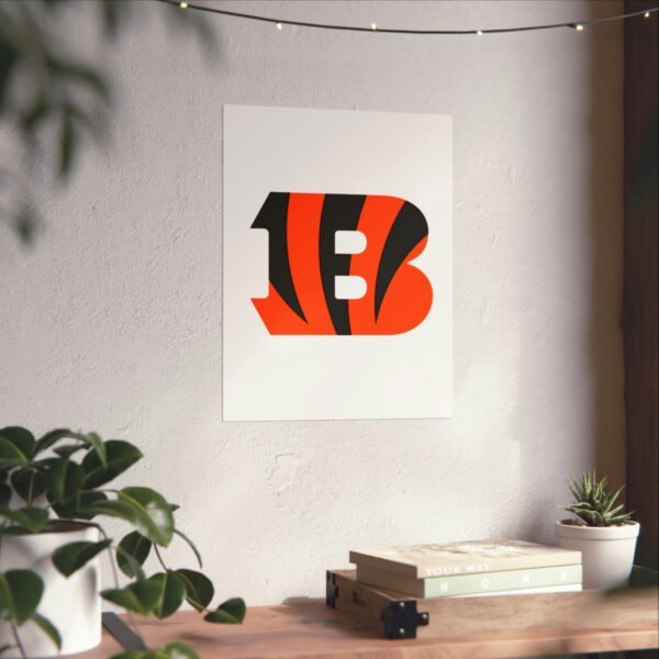 NFL Team Logos Cincinnati Bengals Painting Bedroom Living Room Wall Art Décor Matte Vertical Posters