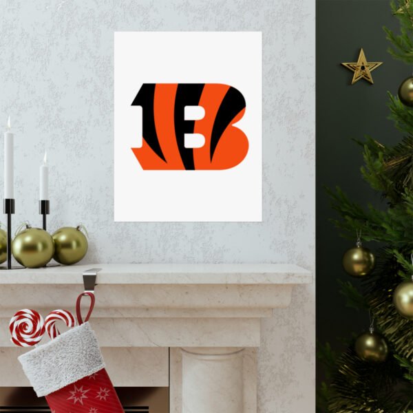 NFL Team Logos Cincinnati Bengals Painting Bedroom Living Room Wall Art Décor Matte Vertical Posters