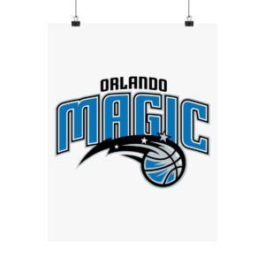 NBA Team Logos Orlando Magic Painting Bedroom Living Room Wall Art Décor Matte Vertical Posters