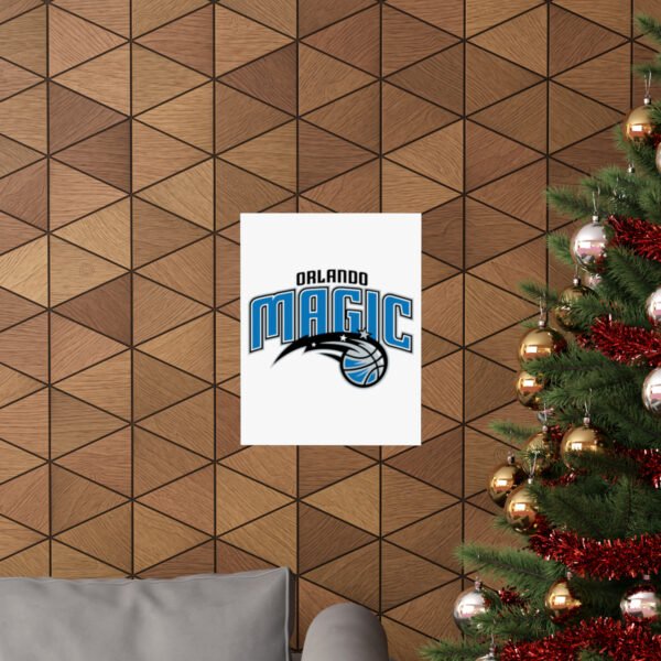NBA Team Logos Orlando Magic Painting Bedroom Living Room Wall Art Décor Matte Vertical Posters