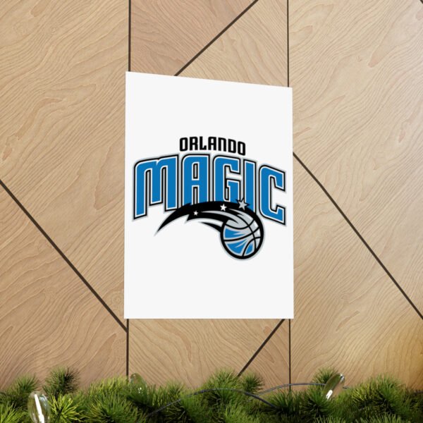 NBA Team Logos Orlando Magic Painting Bedroom Living Room Wall Art Décor Matte Vertical Posters
