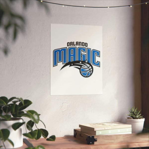 NBA Team Logos Orlando Magic Painting Bedroom Living Room Wall Art Décor Matte Vertical Posters