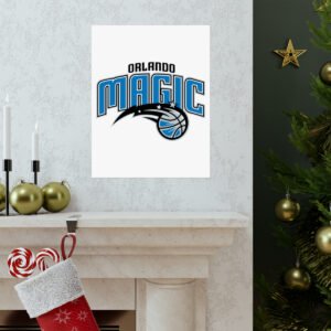 NBA Team Logos Orlando Magic Painting Bedroom Living Room Wall Art Décor Matte Vertical Posters