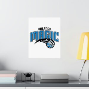NBA Team Logos Orlando Magic Painting Bedroom Living Room Wall Art Décor Matte Vertical Posters