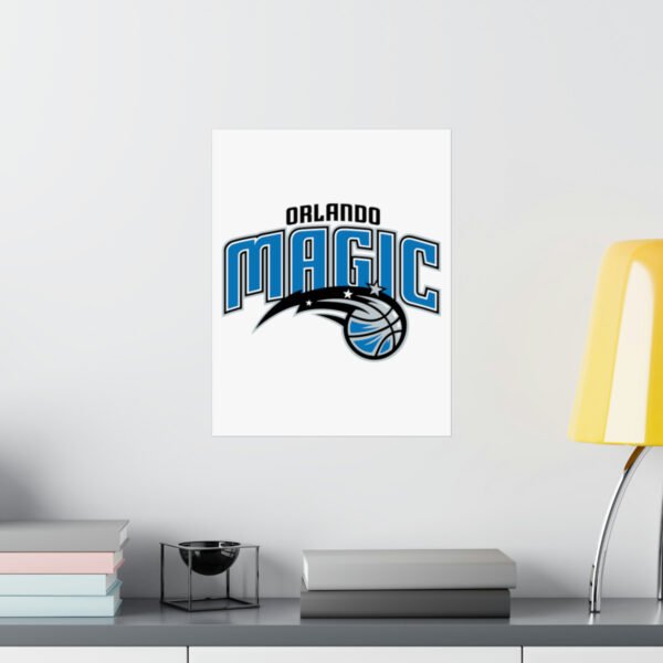 NBA Team Logos Orlando Magic Painting Bedroom Living Room Wall Art Décor Matte Vertical Posters