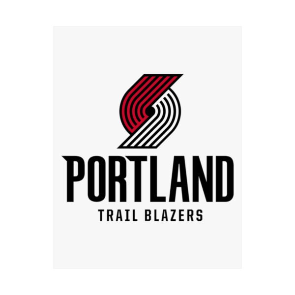 NBA Team Logos Portland Trail Blazers Painting Bedroom Living Room Wall Art Décor Matte Vertical Posters